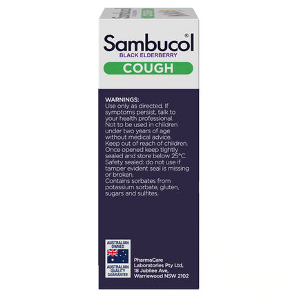 Sambucol Kids Black Elderberry Cough Liquid 120mL