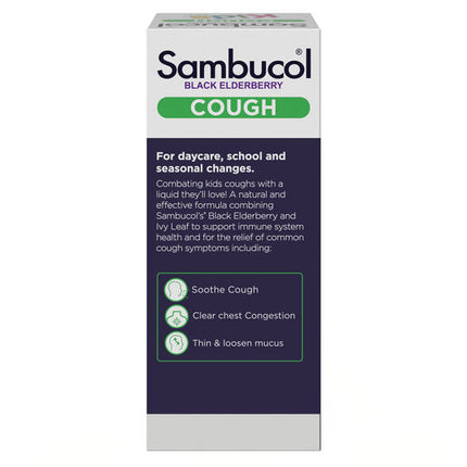 Sambucol Kids Black Elderberry Cough Liquid 120mL