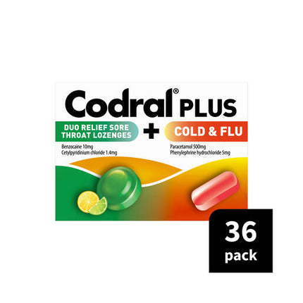 Codral Cold & Flu Kit 20 Tablets & 16 Lozenges