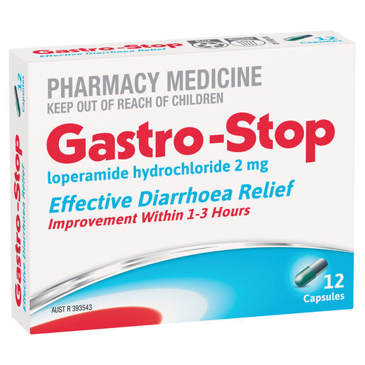GastroStop 2mg 12 Capsules