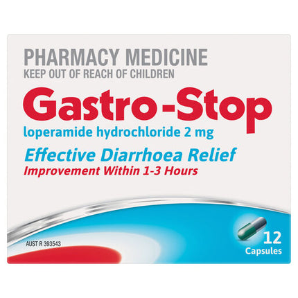 GastroStop 2mg 12 Capsules