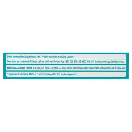 Imodium Diarrhoea Capsules 8 Pack