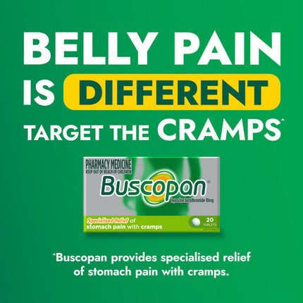 Buscopan 10mg 20 Tablets