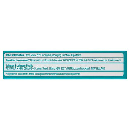 Imodium Zapid Dissolving Tablets 6 Pack