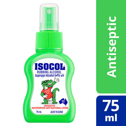 Isocol Rubbing Alcohol Antiseptic 75mL