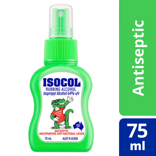 Isocol Rubbing Alcohol Antiseptic 75mL