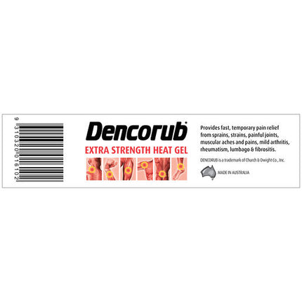 Dencorub Extra Strength Heat Gel 100g