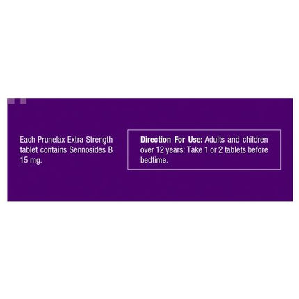 Prunelax Extra Strength Laxative 80 Tablets