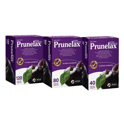Prunelax Extra Strength Laxative 80 Tablets