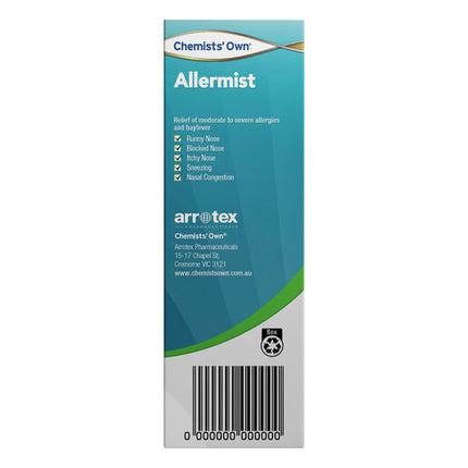 Chemist' Own Allermist Nasal Spray 17ml