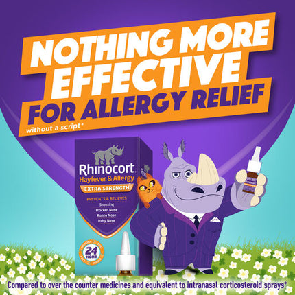 Rhinocort Nasal Spray Extra Strength 120 Sprays