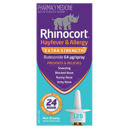 Rhinocort Nasal Spray Extra Strength 120 Sprays