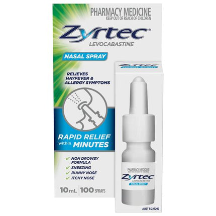 Zyrtec Hayfever & Allergy Nasal Spray 10ml