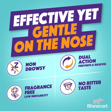 Rhinocort Nasal Spray Extra Strength 120 Sprays x 2 Pack