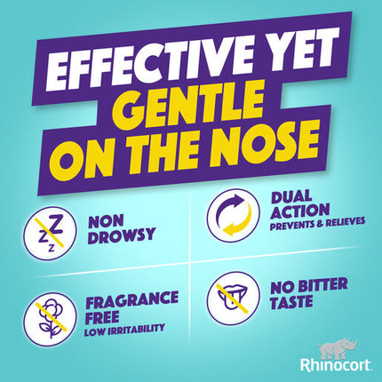 Rhinocort Nasal Spray Original 120 Sprays x 2 Pack