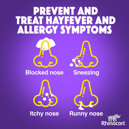 Rhinocort Nasal Spray Original 120 Sprays x 2 Pack