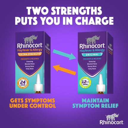 Rhinocort Nasal Spray Original 120 Sprays x 2 Pack