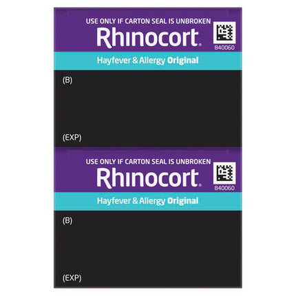 Rhinocort Nasal Spray Original 120 Sprays x 2 Pack