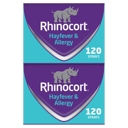 Rhinocort Nasal Spray Original 120 Sprays x 2 Pack