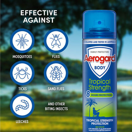 Aerogard Tropical Strength Insect Repellent 150g