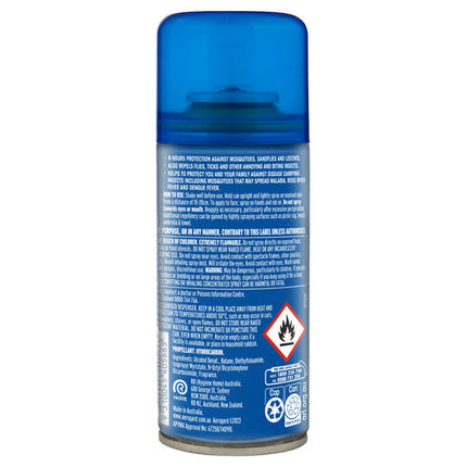 Aerogard Tropical Strength Insect Repellent Aerosol 100g