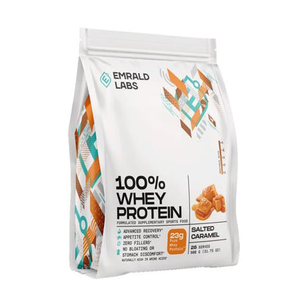 Emrald Labs 100% Whey Protein Salted Caramel 26 Serves 900g