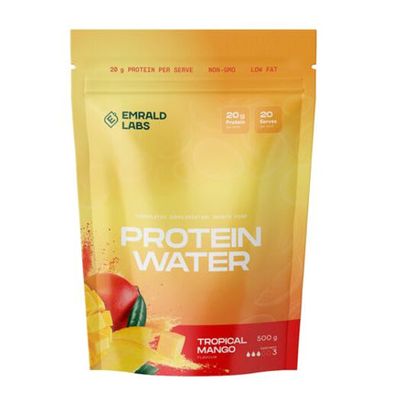Emrald Labs Protein Water Tropical Mango 20 Serves 500g