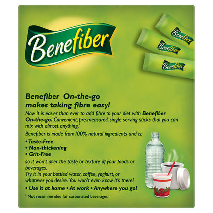 Benefiber Natural Fibre Supplement On-the-Go Stick 28 Pack