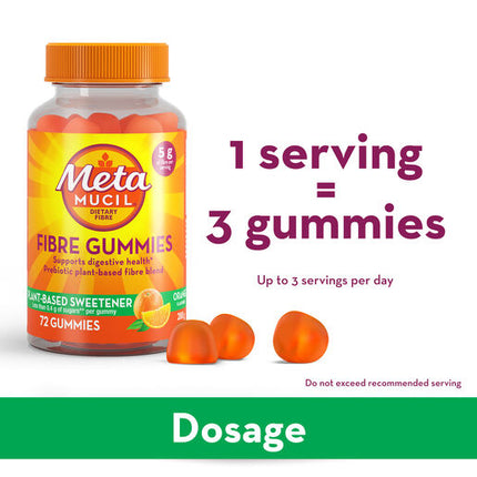 Metamucil Fibre Gummies 120 Pack