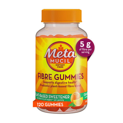 Metamucil Fibre Gummies 120 Pack