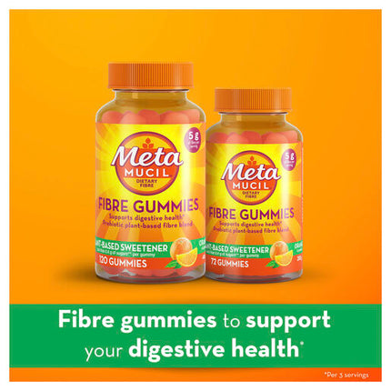 Metamucil Fibre Gummies 120 Pack