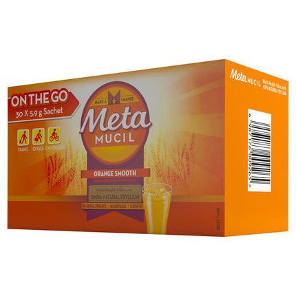 Metamucil Orange Smooth Fibre Supplement 30 Doses