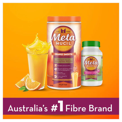 Metamucil Smooth Orange 72 Dose 425g