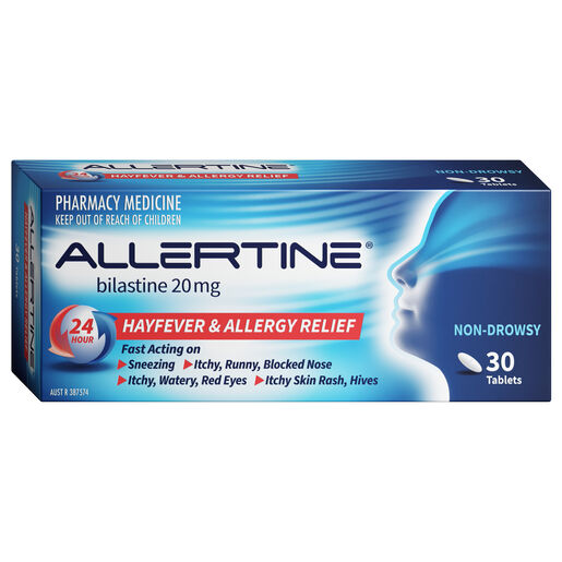 Allertine 20mg Tablets 30 - Bilastine (S2)