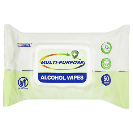 Germisept Alcohol Wipes 50 Pack