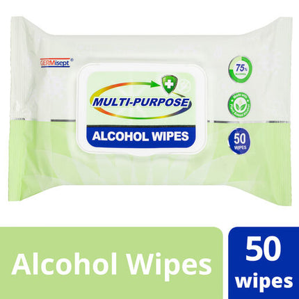 Germisept Alcohol Wipes 50 Pack