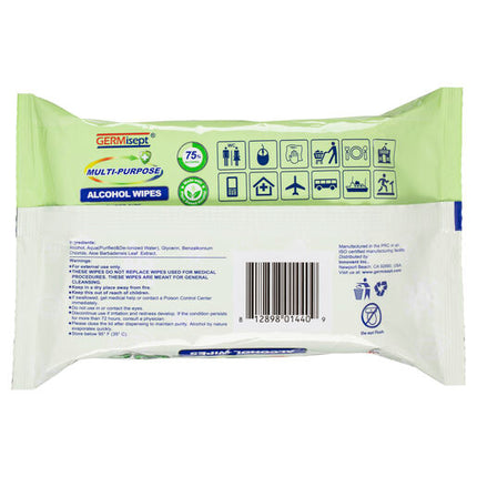 Germisept Alcohol Wipes 50 Pack