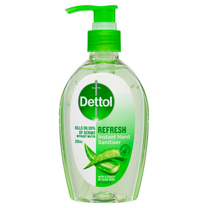 Dettol Healthy Touch Liquid Antibacterial Instant Hand Sanitiser Refresh 200mL