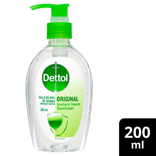 Dettol Healthy Touch Liquid Antibacterial Instant Hand Sanitiser 200mL