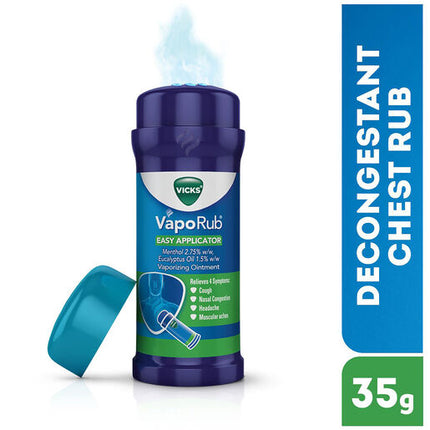 Vicks VapoRub Easy Applicator Vaporising Ointment 35g