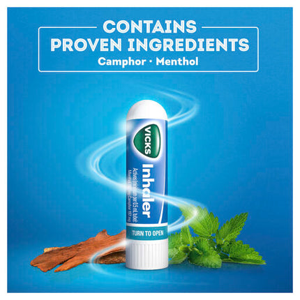 Vicks Nasal Decongestant Inhaler 2 Pack