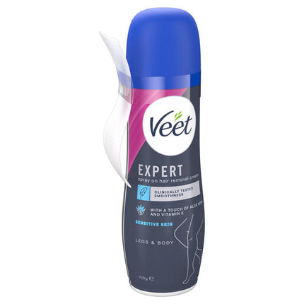 Veet Expert Spray On Hair Removal Cream Sensitive 150g