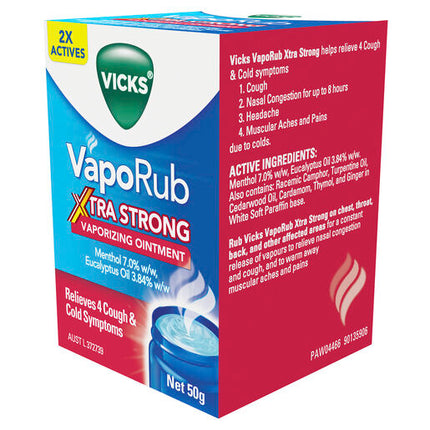 Vicks VapoRub Xtra Strong 50g