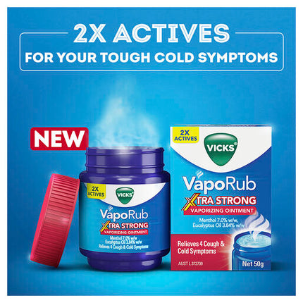 Vicks VapoRub Xtra Strong 50g
