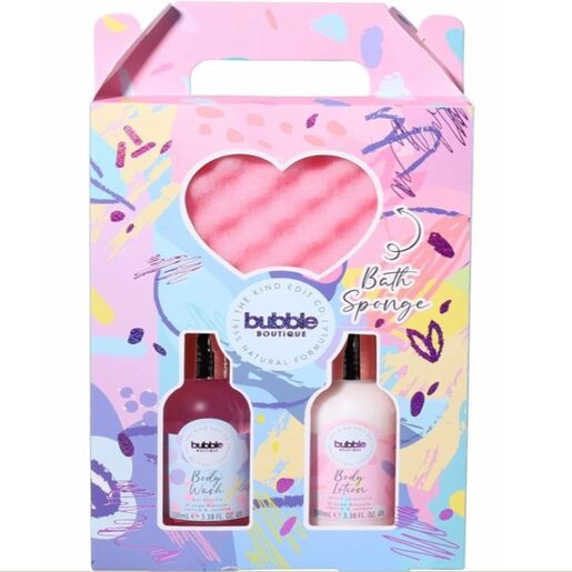The Kind Edit Co. Bubble Boutique Lather & Soak Gift Set