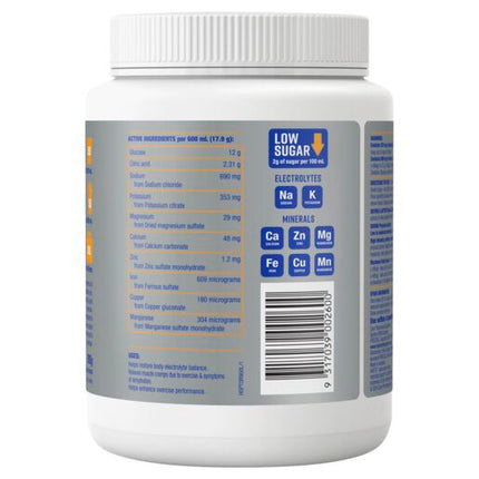 Hydralyte Plus Sports Orange Flavoured Powder 900g