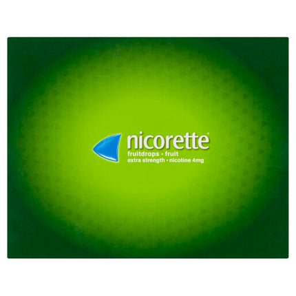Nicorette Quit Smoking Extra Strength Nicotine Lozenge Fruitdrops 8 x 20 Pack