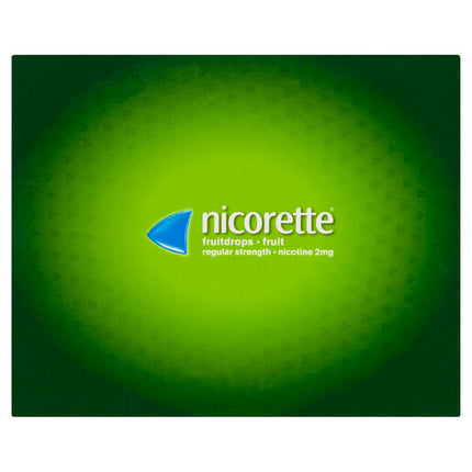 Nicorette Quit Smoking Regular Strength Nicotine Lozenge Fruitdrops 8 x 20 Pack
