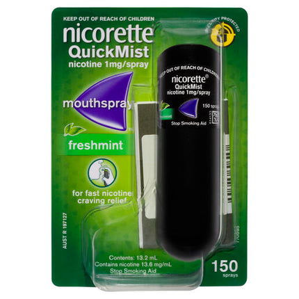 Nicorette QuickMist Mouth Spray Freshmint 1 Pack