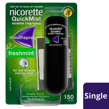 Nicorette QuickMist Mouth Spray Freshmint 1 Pack